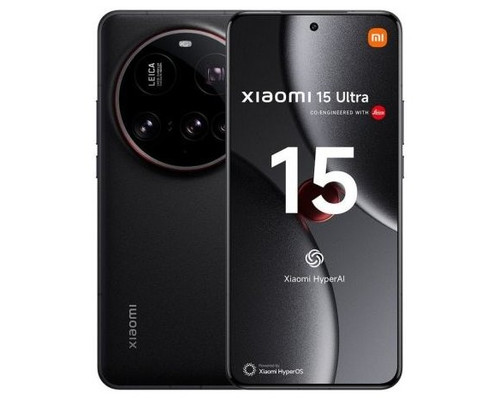 SMARTPHONE XIAOMI 15 ULTRA (16+512GB) 5G NEGRO XIAOMI
